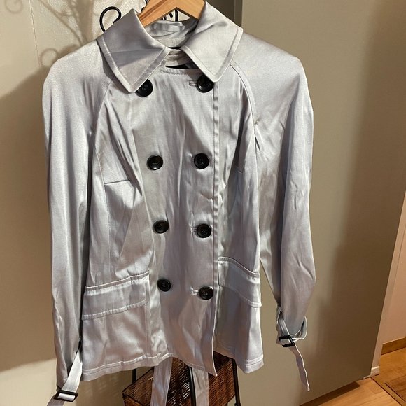 INC International Concepts Silver Gray Jacket - Picture 2 of 7